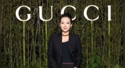 上海这一夜，章子怡画发际线、眼皮贴翘起，12秒换8个表情不自信