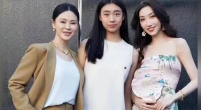 佟大为带17岁女儿拍戏，女儿身高180cm，颜值被吐槽，拜师刘天池