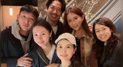 林志玲黑泽良平与阿如那夫妇聚会，昔日节目友情延续现实