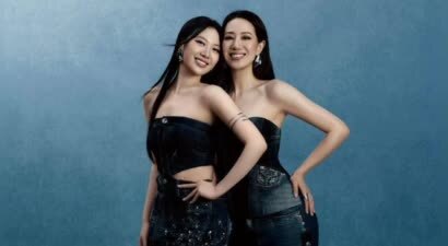 甄子丹妻子女儿拍时尚大片！大秀1米8好身材，21岁甄济如长腿抢镜