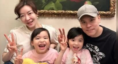 熊黛林双胞胎7岁生日照曝光！姐妹颜值差距大，一个像妈一个像爸