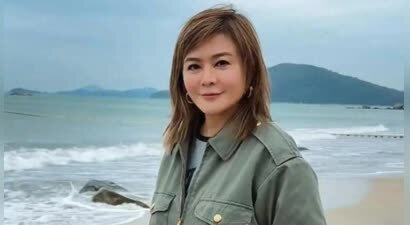 关之琳日本度假被偶遇，打扮时髦与1米8鲜肉，这才是富婆退休生活
