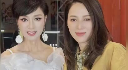 TVB“清冷美人”罕见露面，与米雪同框引回忆杀，被指撞脸章子怡