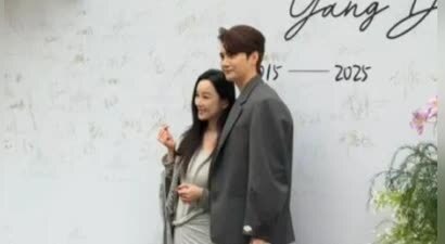 张檬产后35天参加婚礼，哺乳期没化妆，儿子交给俩护士照顾很省心
