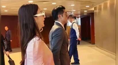 方媛怀 3 胎后现身马场！郭富城紧牵女儿，这画面藏啥故事？