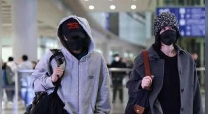 张柏芝复婚无望哭晕！谢霆锋王菲深夜机场同框，高调牵手秀恩爱