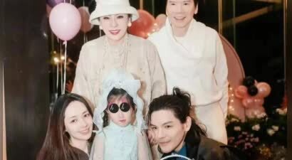 郭碧婷给儿子过三岁生日，小向笙留长发像向佐，生日待遇不如姐姐