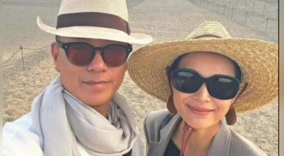 胡杏儿为二儿子庆祝6岁生日，和老公李乘德同框，打破婚变传闻