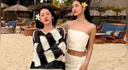 小S宣传二女儿画展，17岁lily长相甜美似林志玲，大S前男友力挺