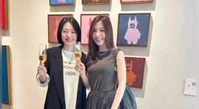 小S二女儿25幅画已被抢空！小S开心和友人拌嘴！贾永婕称还好手快
