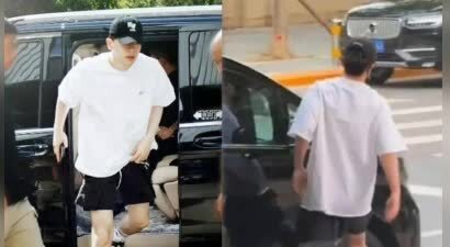 33岁邓伦被偶遇出行，独自开车拿东西，此前被曝结婚开启新生活