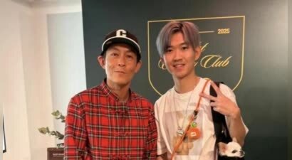 陈冠希带8岁女儿来伦敦中国城，冠希哥颜值越跑越偏，女儿也是高级脸