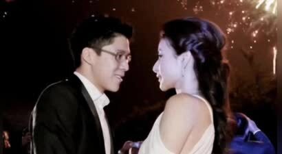 郭晶晶儿子罕见露脸，被夸外国帅哥范儿，跟妹妹三人共用一张脸