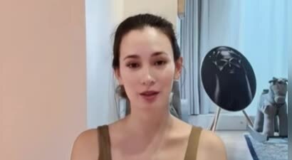 卢靖姗公开孕晚期长胎少长肉秘籍，产期将至仍坚持运动，状态超好