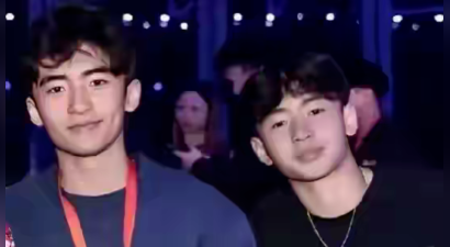 谢霆锋带儿子在迪拜逛街！父子俩穿搭和神态一模一样，Lucas好帅
