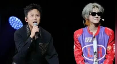 79岁邓超妈妈看鹿晗演唱会！身体硬朗很面善，小花妹妹像极了奶奶