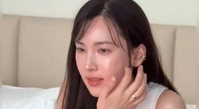 林志颖老婆拍杂志，40岁陈若仪顶着一脸水光肌出镜，网红味十足