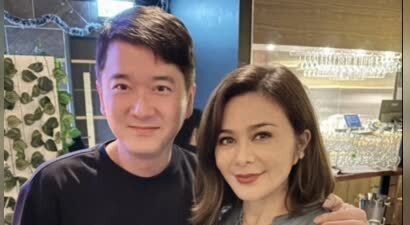 63岁关之琳现身韩国购物，脖子上戴着大块黄金，穿一身名牌好贵气