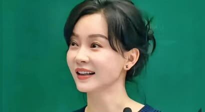 46岁的陈数，没化妆看起来挺真实的，跟普通人相差无几