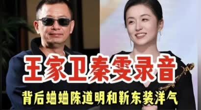 王家卫风波持续发酵，录音只是冰山一角，靳东陈道明才最该喊冤！