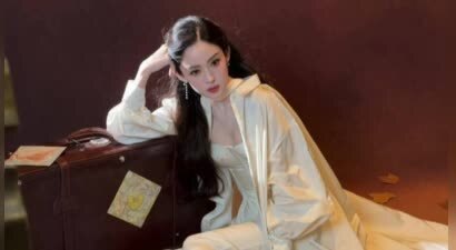 娜扎化身傲娇千金高贵优雅