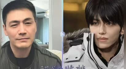 邵兵老婆近照曝光，45岁张培出镜年轻似姐姐，儿子上节目