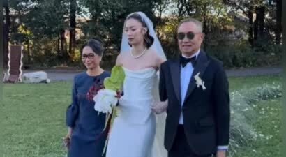 霍启仁丽江雪山娶泰国学霸！ 新娘孕肚藏不住，霍震霆朱玲玲离婚后首同框