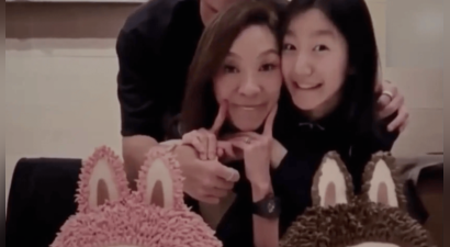 杨紫琼自曝收藏100多个labubu：觉得它们长得很像我自己