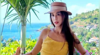 黄圣依巴厘岛度假照曝光：四肢纤细似少女，离婚后的她犹如重生