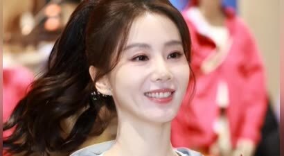 深圳万象城遇到的刘诗诗，笑起来又甜，和吴奇隆新造型反差感满满