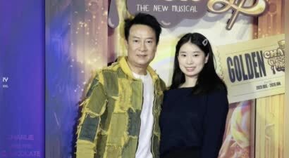 61岁刘锡明罕见携女儿亮相，22岁女儿长相甜美像父亲，自曝将出道