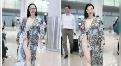 钟丽缇到底是怎么了？穿成这样就出门了？看起来还真是一言难尽啊