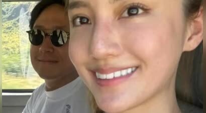 吴千语夫妇近况曝光！在智利旅游，吴千语穿泳装跳水真厉害