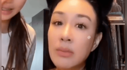 钟丽缇直播透露女儿cayla天生弱视，出生时一只眼睛几乎失明