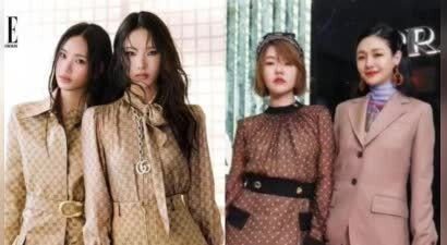 大S离世一周年，两个侄女登上杂志，像极刚出道的大小S