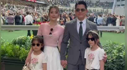 方媛分享与郭富城带娃日常 夫妻二人比拼桌游温馨幸福