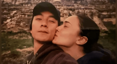吴彦祖妻子晒早年亲密合照 回忆热恋时光