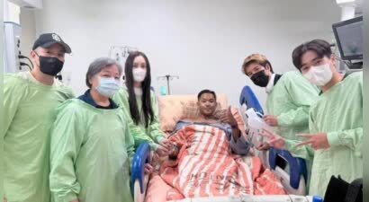 陈建州晒与王力宏范玮琪等病房合照：这次真的从鬼门关前走了一遭
