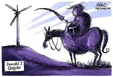 Trumps Still Obsessed With Windmills In Unhinged Rant Which Hannity ...