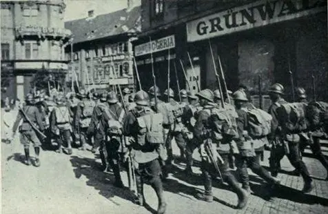 ▲一战时期的罗马尼亚军队