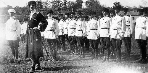 弗兰格尔和白军士兵（1920）