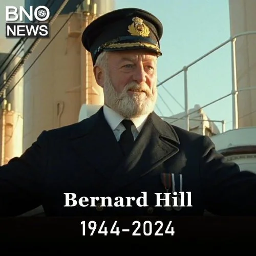 《泰坦尼克号》船长扮演者伯纳德希尔去世 享年79岁