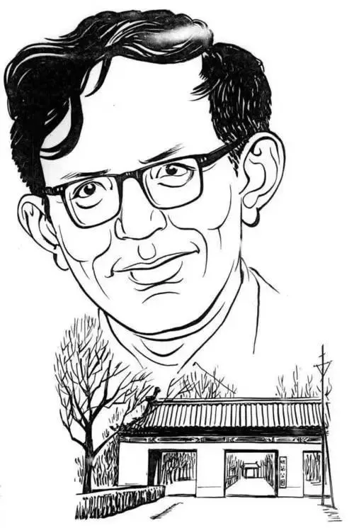 80年代的李泽厚（丁聪画）