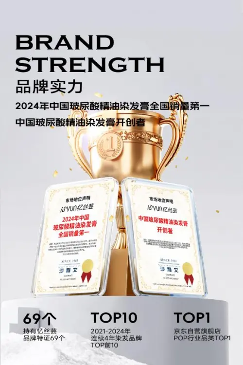 忆丝芸斩获2025京东超市新锐发展品牌，中国玻尿酸精油染发膏开创者再获行业认可