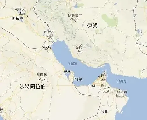 波斯湾。