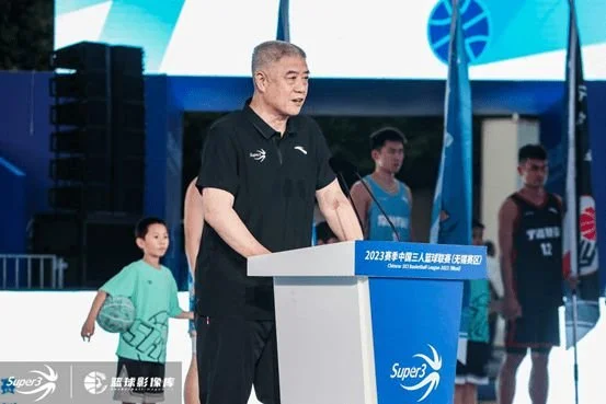 中国篮球协会副主席徐济成发表致辞