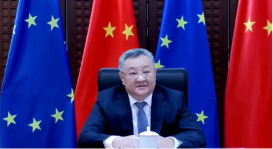 中国驻欧盟使团团长傅聪大使 资料图 图自外交部网站