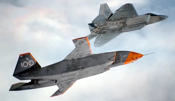 F-22战机迎来重大升级 用平板电脑操作无人机