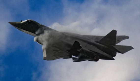 俄苏-57战机换装第五代发动机后首飞成功