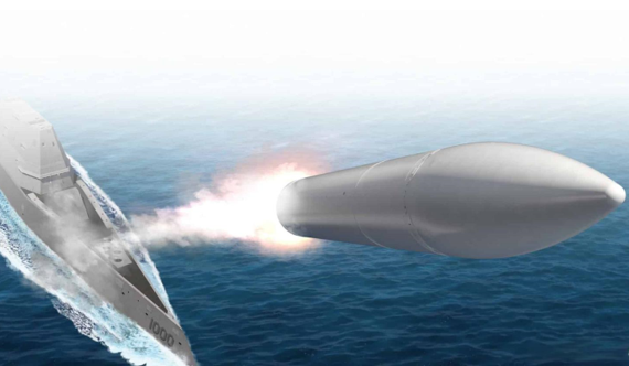 美军首艘“高超导弹战舰”出海测试